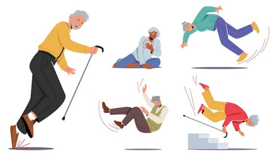 Prévention des chutes pour les seniors en kinésithérapie